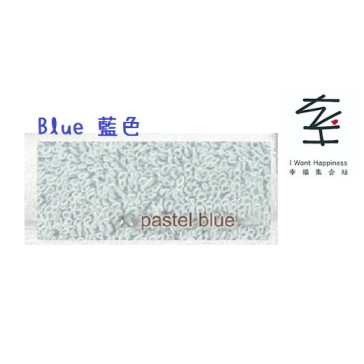 日本製多色今治牌粉彩色系毛巾 洗臉巾 素色 薄款 輕薄 (藍色) - 平行進口