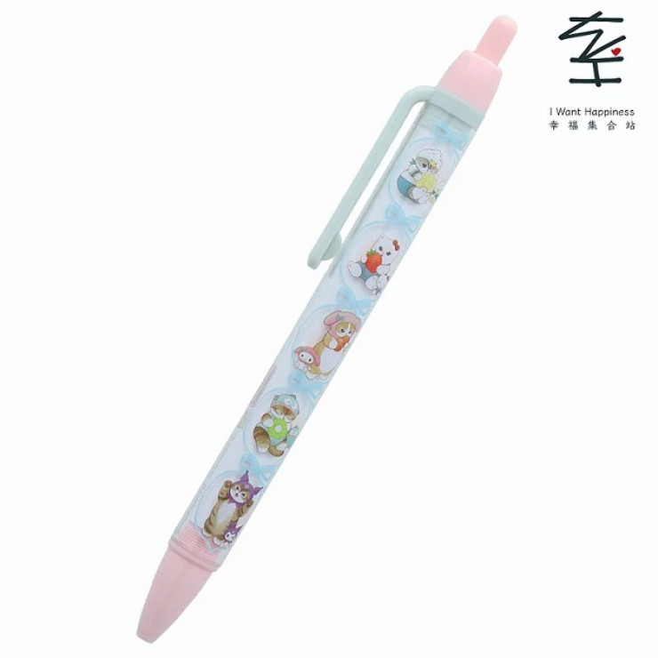 日本直送 - Mofusand x Sanrio 角色 0.7mm原子筆 (水果造型)