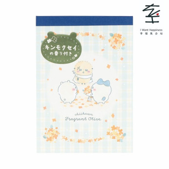 💢已售罄💢 日本直送 - Chiikawa Memo Mini 迷你記事格 [記事本] 帶有香氣 Chikawa- 平行進口