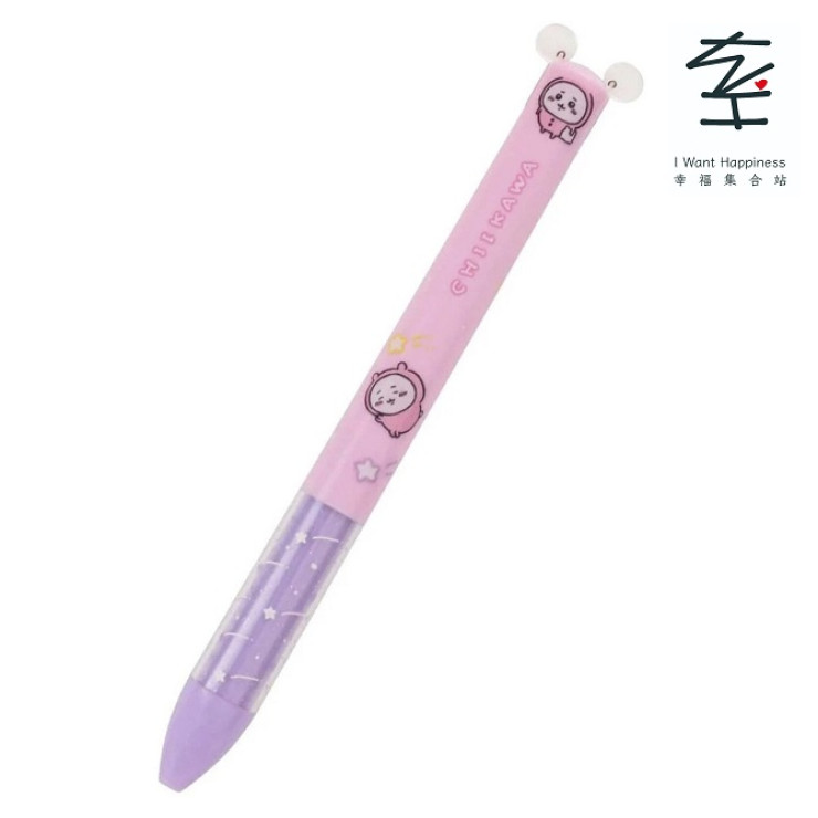 💢已售罄💢日本直送 - chikawa 吉伊卡哇 動物兔造型 原子筆 紫色外衣(紅色+黑色筆) 文具 – 平行進口