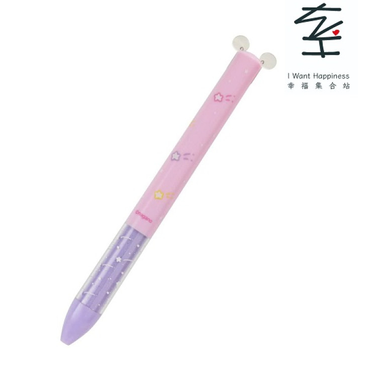 💢已售罄💢日本直送 - chikawa 吉伊卡哇 動物兔造型 原子筆 紫色外衣(紅色+黑色筆) 文具 – 平行進口