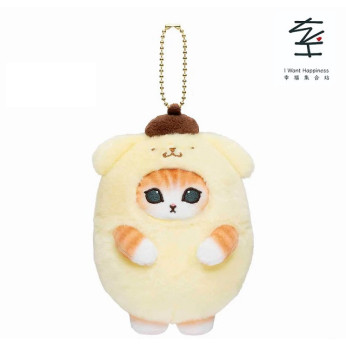 💢售罄💢日本直送 - mofusand x Sanrio 角色 吉祥物 (Pompompurin 布甸狗) ~毛公仔 ~ 毛絨玩具 - 平行進口